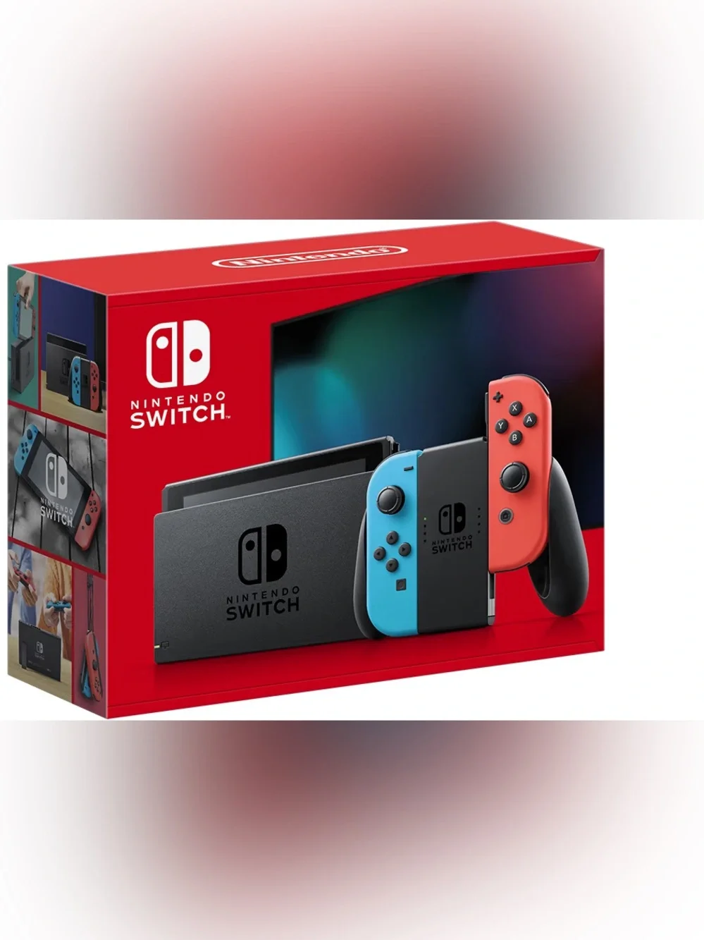 BRAND NEW Nintendo Switch Console with Blue and Red Joy-Con Accents